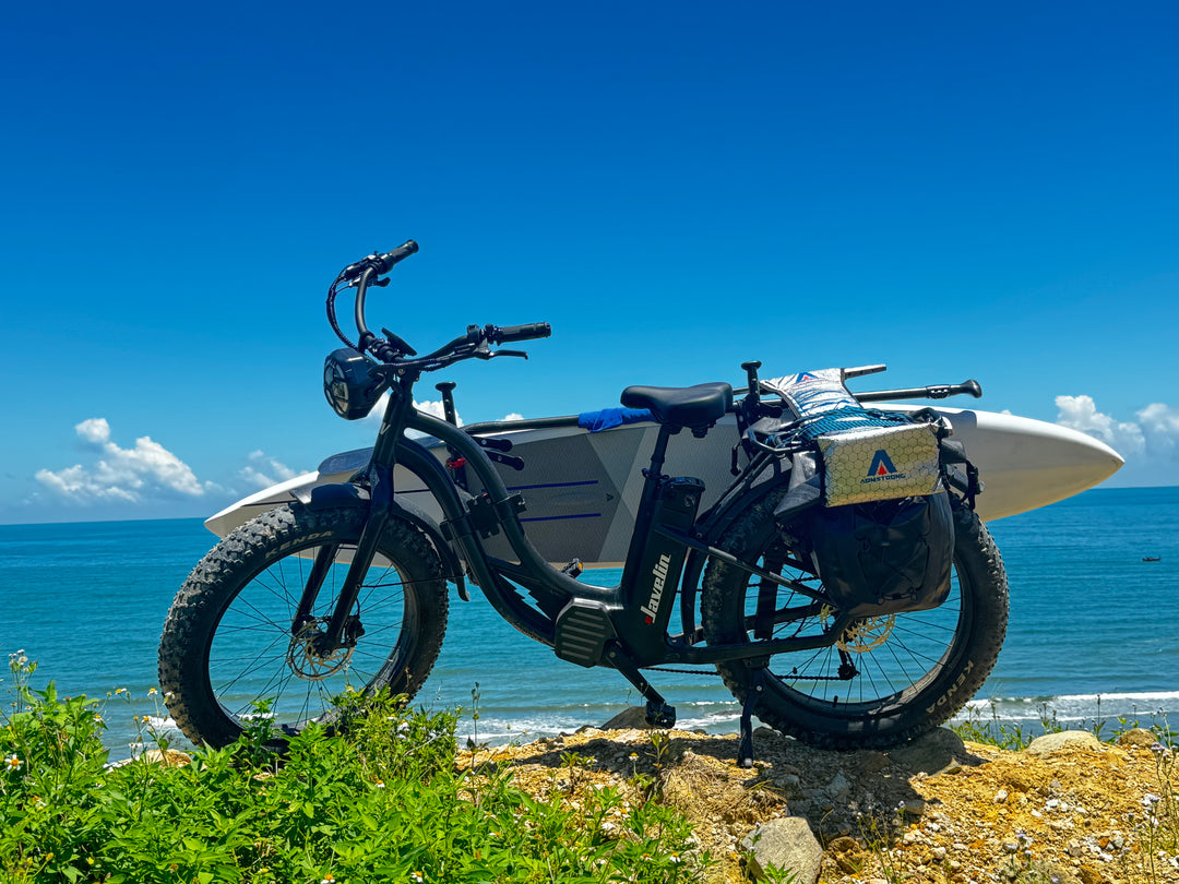 eJavelin Cruiser (Full Size) eBike Carbon Fiber Midrive 1000W 17.5AH Tire 26" X 4.5"