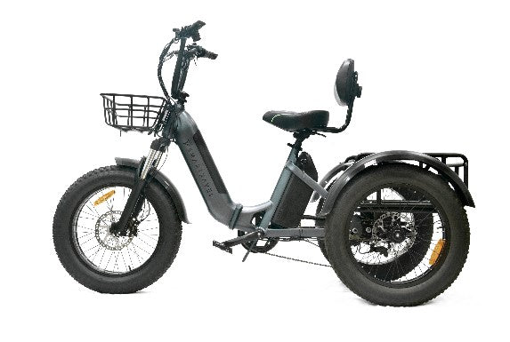 ZM300 ETricycle - Dual Battery Folding 3-Wheeler