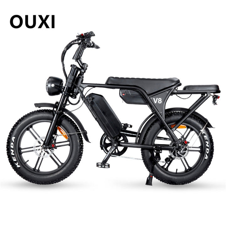 OUXI V8 Super Minibike like ebike 500W dual battery 30AH