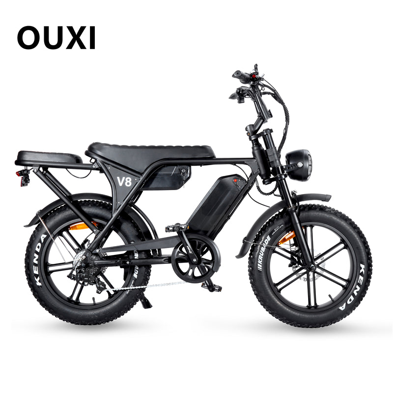 OUXI V8 Super Minibike like ebike 500W dual battery 30AH