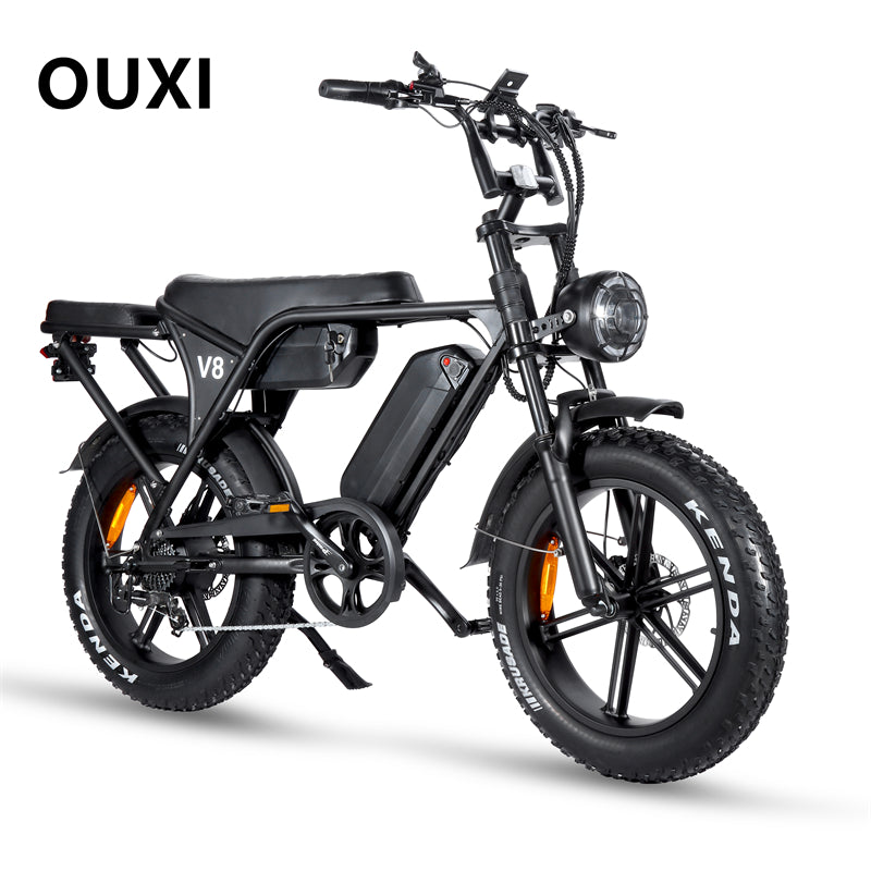 OUXI V8 Super Minibike like ebike 500W dual battery 30AH