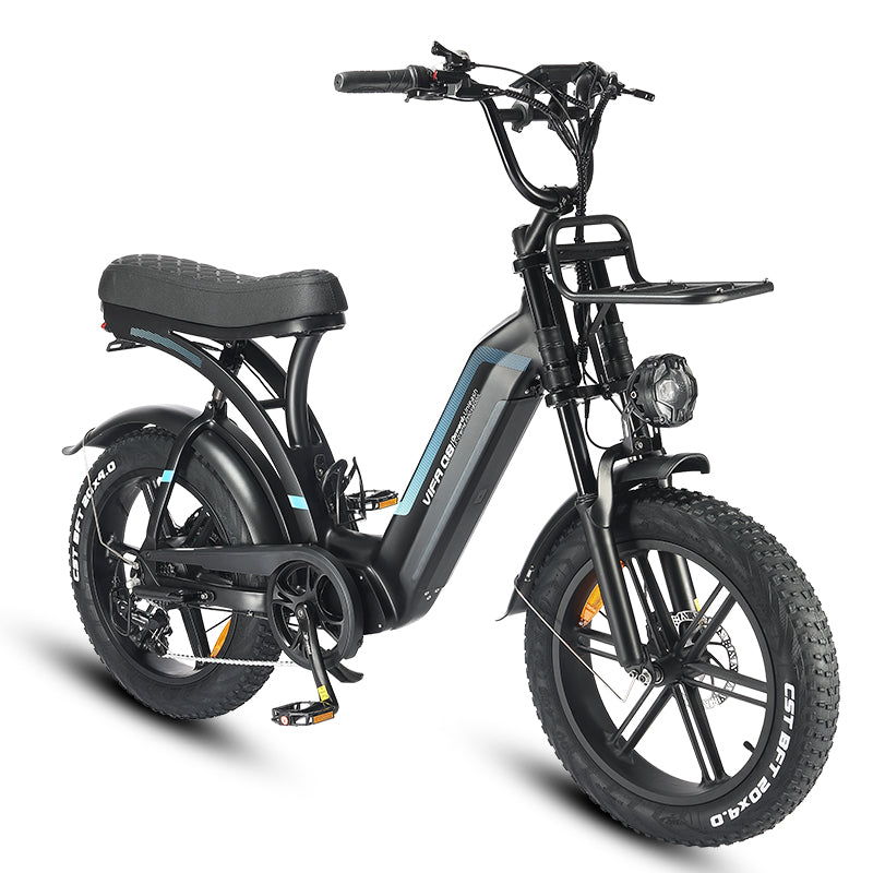 OUXI VIFA08 ebike step thru full suspension 48V 500W 20AH