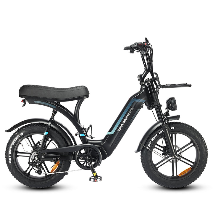 OUXI VIFA08 ebike step thru full suspension 48V 500W 20AH