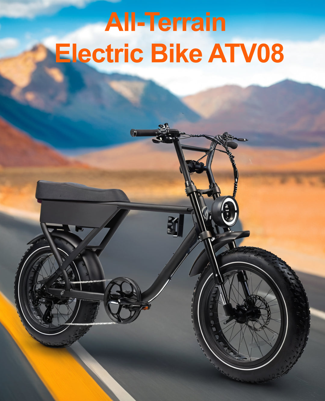 BGL ATV08 UL CERT Super minibike looking ebike 750W 16AH (Shipping Included)