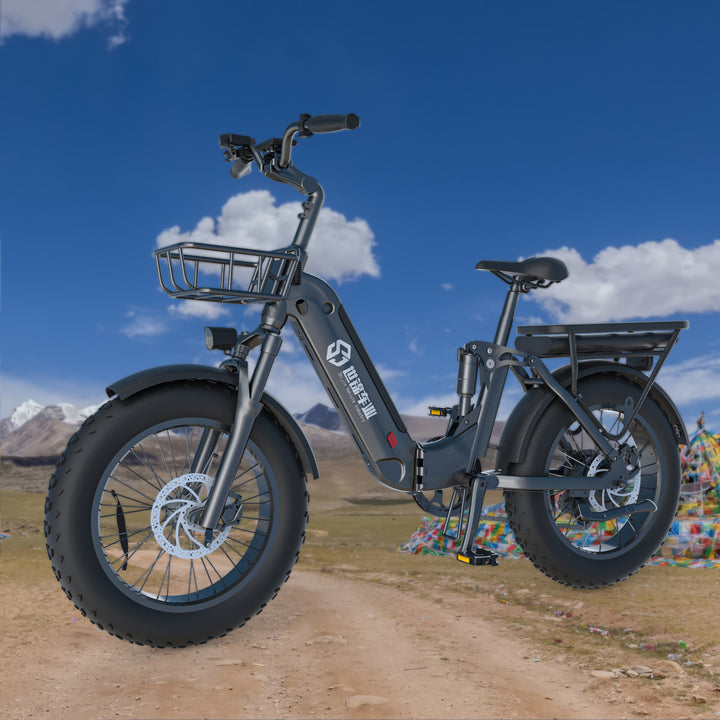 BGL ATVS2 UL CERT ebike 750W 27.5AH Dual Battery Folding Full Suspension (Shipping Included)