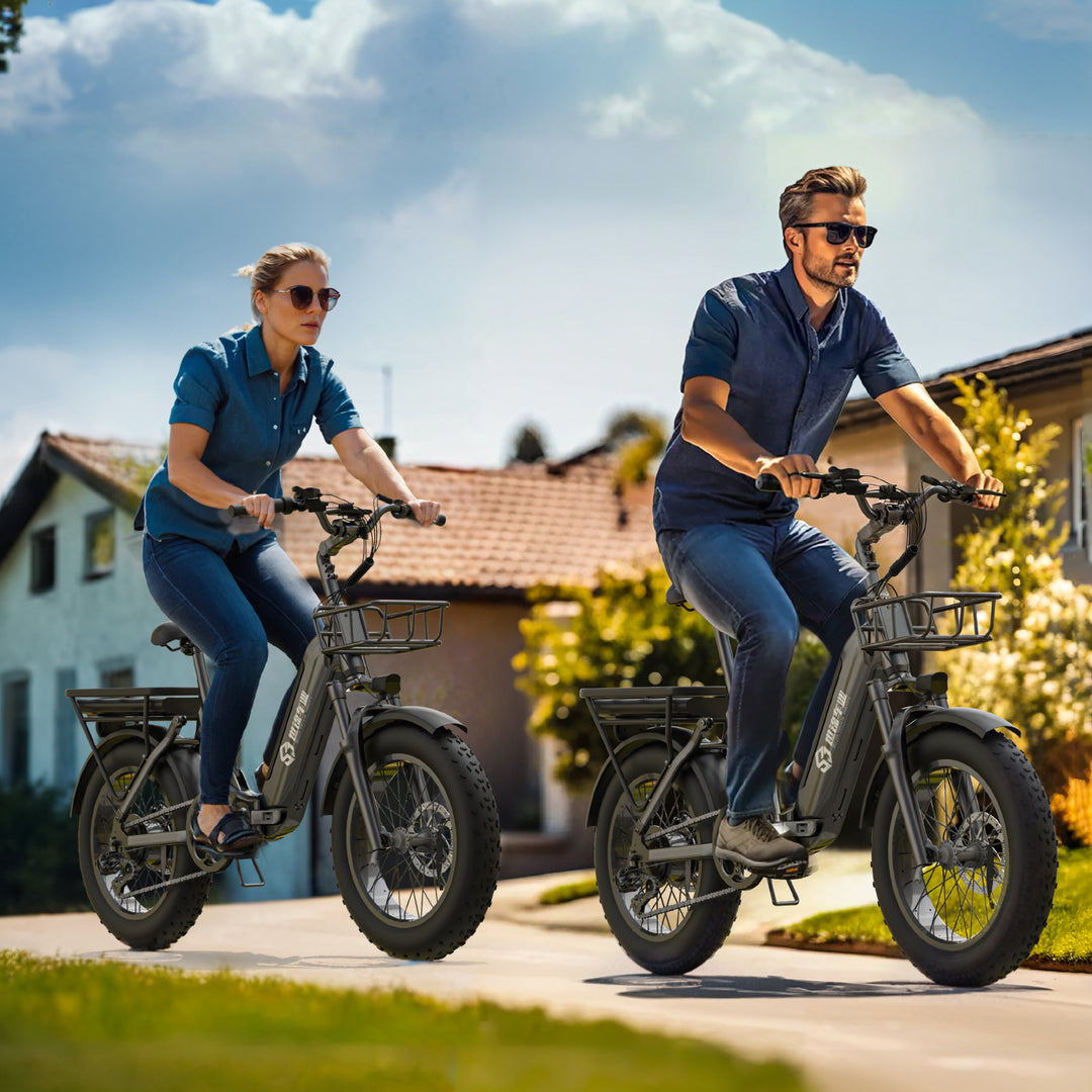 BGL ATVS2 UL CERT ebike 750W 27.5AH Dual Battery Folding Full Suspension (Shipping Included)