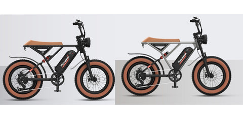 GL EB16 Ebike SUPER/Minibike look Full suspension 48V 750W 15.6AH 20X4" Tire (Includes Ship)