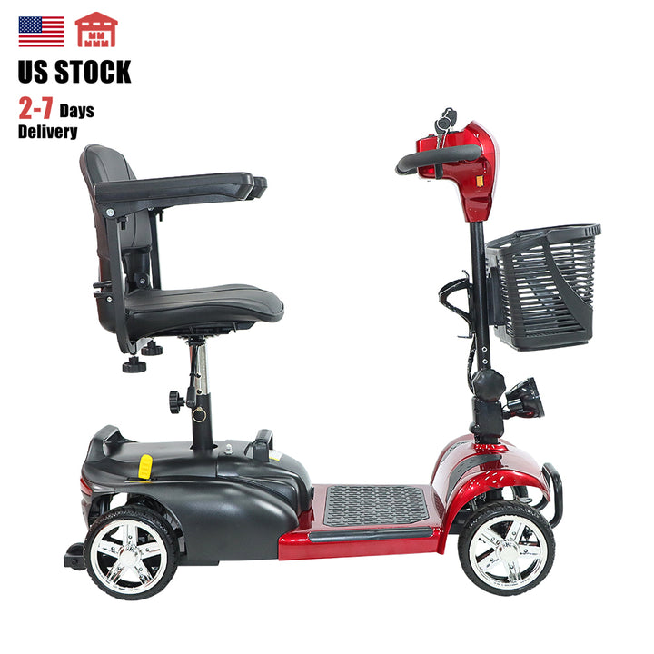 CEM-EM04 Emobility Scooter 180W 24V 12AH Folding 4-wheel (Ship Included)