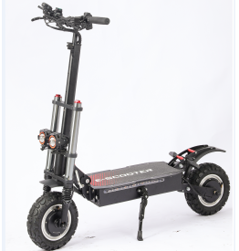 J30 EScooter - 2800W X 2 60V 38AH fold full suspension 10" offroad tires detachable seat