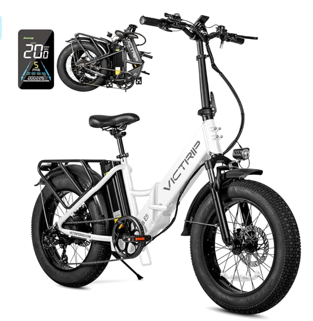 GL JANUS ES2PRO EBIKE Step & no step Folding 48V 750W 10.4AH X 2 Batteries