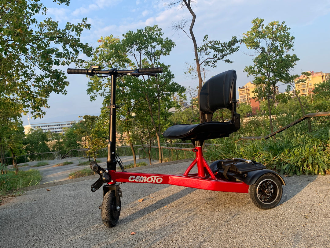 CEM-EM11 Emobility Scooter 200W 36V 5.2 AH Folding 4-wheel (Ship Included)